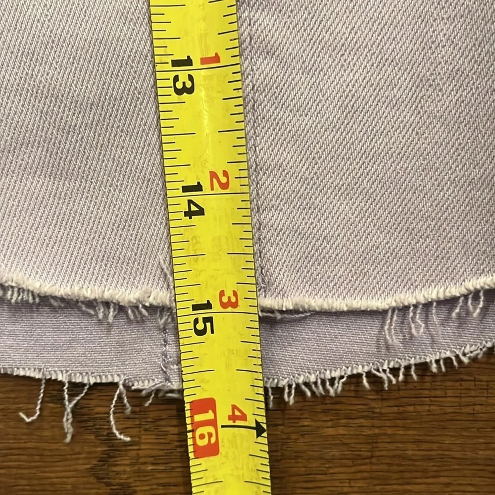 Judy Blue High Waist Garment Dyed Shirttail Hem Skirt Size XS